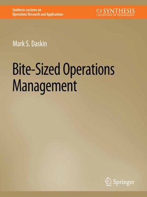 cover image of Bite-Sized Operations Management
